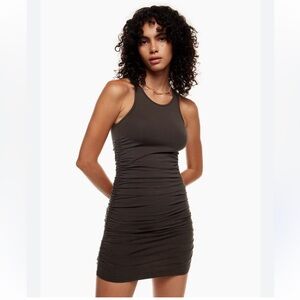 TNA RUCHED DRESS